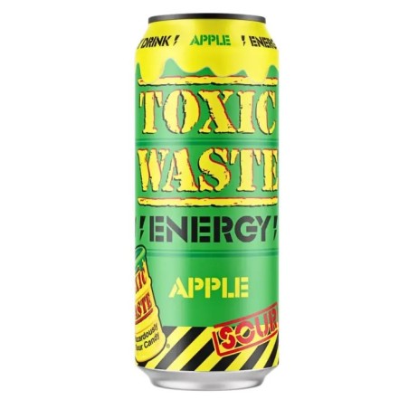 TOXIC WASTE ENERGY DRINK SOUR APPLE 500 ml