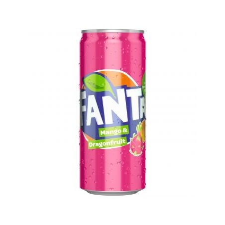 Fanta Mango & Dragonfruit 330ml