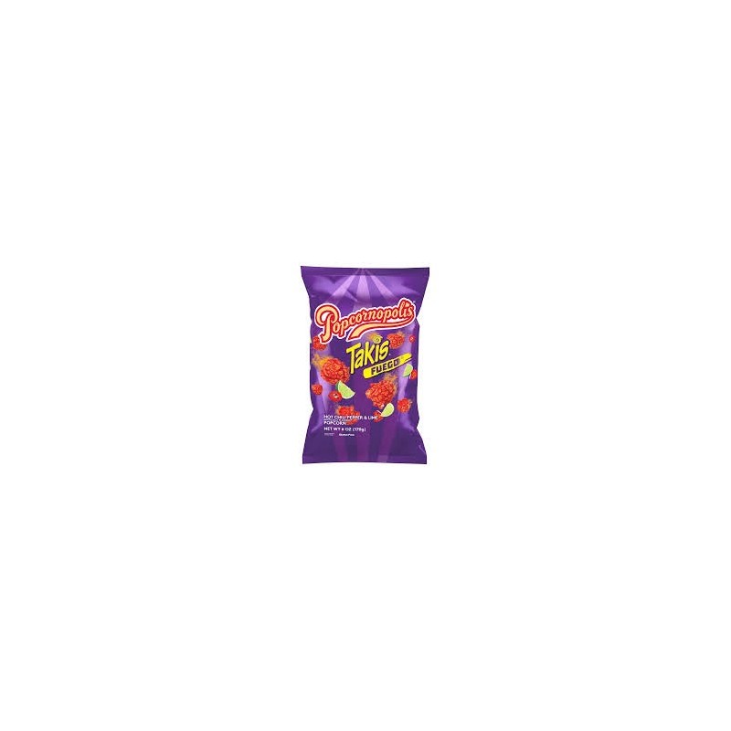 takis fuego pop corn