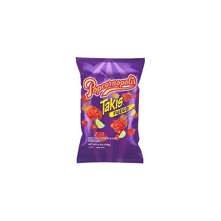takis fuego pop corn